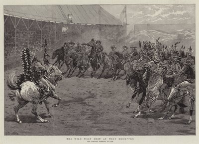 The Wild West Show at West Brompton by John Charlton